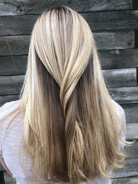 hair colour ideas blonde and brown|brown hair with blonde underneath.